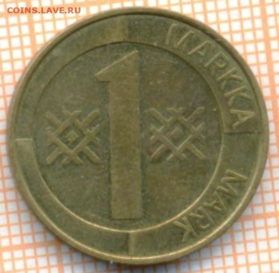 Финляндия 1 марка 1994 г., до 06.06.2024 г. в 22.00 по Москв - Финляндия 1 марка 1994 644а