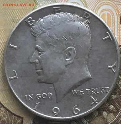 США 50 центов 1964D Кеннеди с 200 руб. до 06.06.2024 №1 - IMG_E8121.JPG