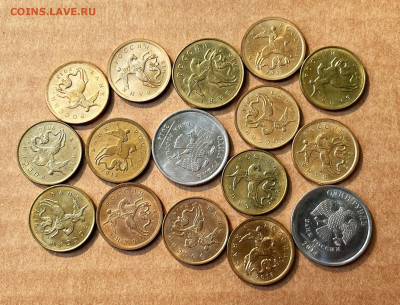 10, 50 копеек, рубль 2008-2015 UNC, до 2.06.2024 22:00 мск - Без имени-12