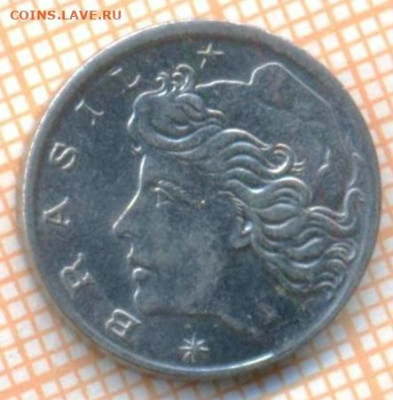 Бразилия 1 сентаво 1967 г., до 09.06.2024 г. в 22.00 по Моск - Бразилия 1 сентаво 1967 859а