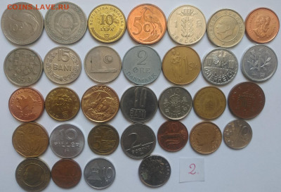 100 иностранных монет №2 до 06.06.2024 г 22-00 мск - 100 монет №2 30