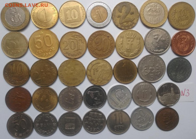 100 иностранных монет №3 до 06.06.2024 г 22-00 мск - 100 монет №3 2