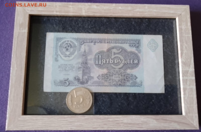 5 рублей 1991 год+монета 5 руб.1991год. - IMG_20240604_094634