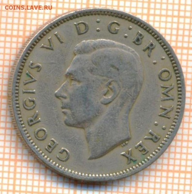 Великобритания 2 шиллинга 1951 г., до 11.06.2024 г. в 22.00 - Великобритания 2 шиллинга 1951 864а