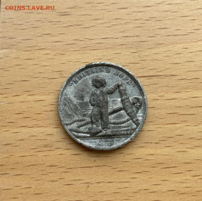 Великобритания медаль жетон Корабль Prince of Wales Britain' - velikobritanija_medal_zheton_korabl_prince_of_wales_britain_s_hope_the_wooden_walls_of_old_england (3)