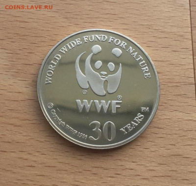 Крона Шайба Памятная медаль Жетон Кубинский крокодил Фонд ди - krona_shajba_pamjatnaja_medal_zheton_kubinskij_krokodil_fond_dikoj_prirody_fauna_wwf_zhivotnye (1)