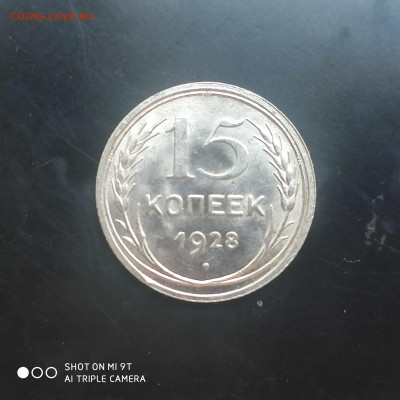 15 копеек 1928 в коллекцию до 10.06. до 22.00 - 1717656043260