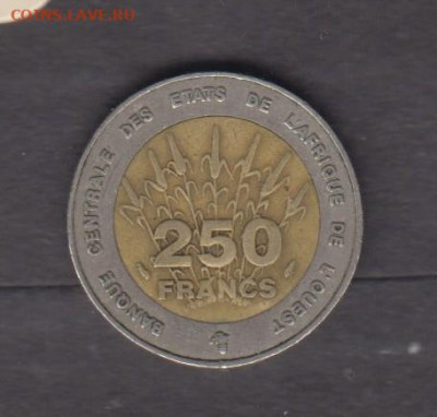Западно Африканский союз 1992 250фрдо 11 06 - 130