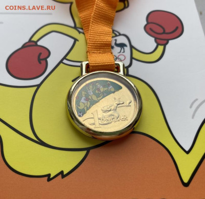 Австралия 1$ доллар 2016 Олимпийские Игры Рио-де-Жанейро - avstralija_1_dollar_2016_olimpijskie_igry_rio_de_zhanejro_boks_medal_sport_olimpiada_buklet (2)