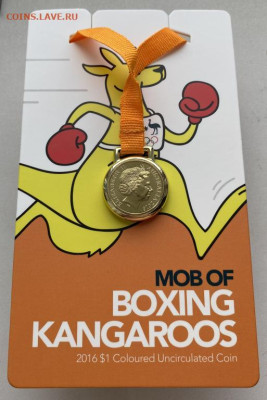 Австралия 1$ доллар 2016 Олимпийские Игры Рио-де-Жанейро - avstralija_1_dollar_2016_olimpijskie_igry_rio_de_zhanejro_boks_medal_sport_olimpiada_buklet (1)