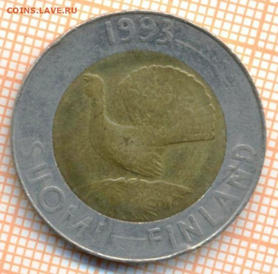 Финляндия 10 марок 1993 г., до 12.06.2024 г. в 22.00 по Моск - Финляндия 10 марок 1993 867