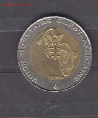 Западная Африка  1996 250 франков до 13 06 - 113а