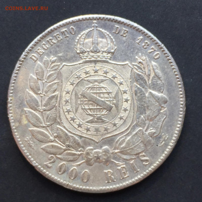 Бразилия, 2000 Реалов 1889, до 14.06.2024 - E62F7B9C-C62B-436D-905D-BF4A5560AFDD