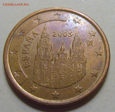 5 евроцентов 2005 Испания №1 12.06.2024 22:00 МСК - CIMG8724.JPG