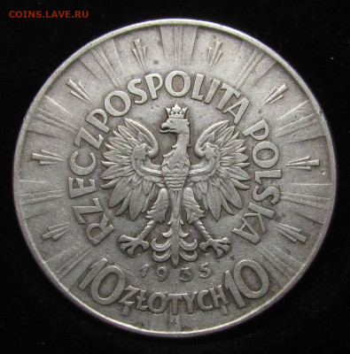 10 злотых 1935 года Пилсудский с 200р. до 13.06.24г. в 22:00 - IMG_4793.JPG