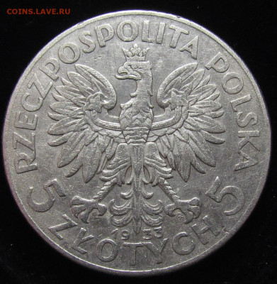 5 злотых 1933 года с 200р. до 13.06.24г. в 22:00мск - IMG_5066.JPG