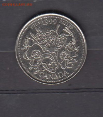Канада 1999 25ц  нация июль до 14 06 - 160