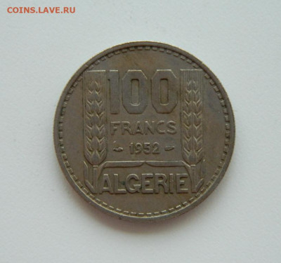 Французский Алжир 100 франков 1952 г. (Крупная)  до 13.06.24 - DSCN8637.JPG