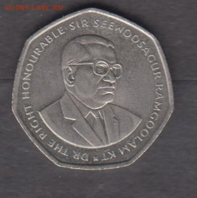 Маврикий 1997 10р (без оборота) до 15 06 - 64