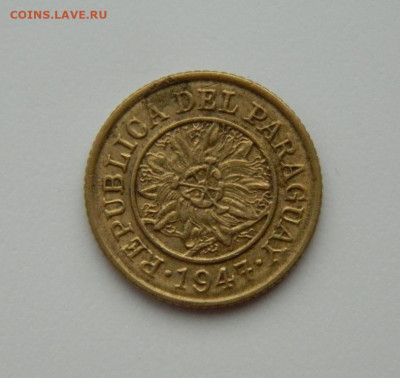 Парагвай 5 сентимо 1947 г. до 13.06.24 - DSCN8958.JPG
