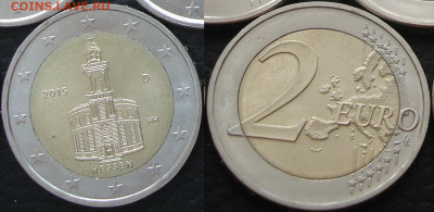Германия 2 евро 2015 Гессен D	 до 	16.06.24	 22:00 МСК - М_25