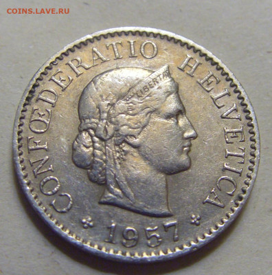 5 раппен 1957 Швейцария №1 15.06.2024 22:00 МСК - CIMG9136.JPG