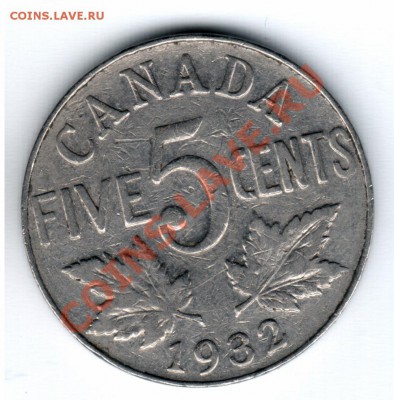 G30 Канада 5¢ 1932 до 26.01 в 22°° - G30 5c 1932_1