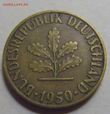 5 пфеннигов 1950 F ФРГ №1  17.06.24 22:00 М - CIMG9200.JPG