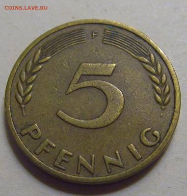 5 пфеннигов 1950 F ФРГ №1  17.06.24 22:00 М - CIMG9198.JPG