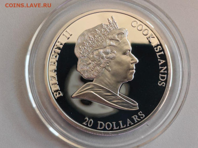 20дол 2010 О-ва Кука Богатыри Васнецов, Ag999, до 18.06 - ЯЯ КУК Богатыри-3