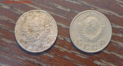 10 копеек 1946, 49 (2 штуки) до 18.06, 22.00 - 10 коп 1946, 1949_2