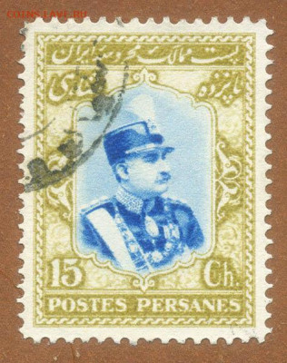 Иран Шах Реза Пехлеви 1929 г. - почта-марка_Иран-1929_Реза-Пехлеви