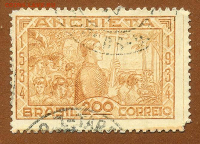Бразилия Аншиета 1934 г. - почта-марка_Бразилия-1934_Аншиета