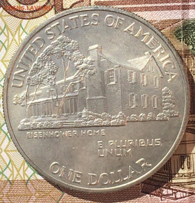США 1 доллар 1990(W) Эйзенхауэр с 200 р. до 18.06. в 22.00 - IMG_E8508.JPG