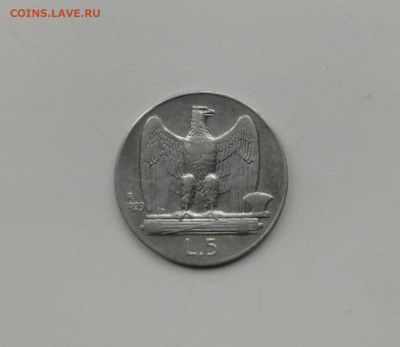 Италия 5 лир 1929 до 19.06.2024 22-00 по МСК - италия 2