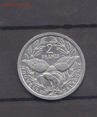 Новая Каледония 2003 2 франка до 19 06 - 177а
