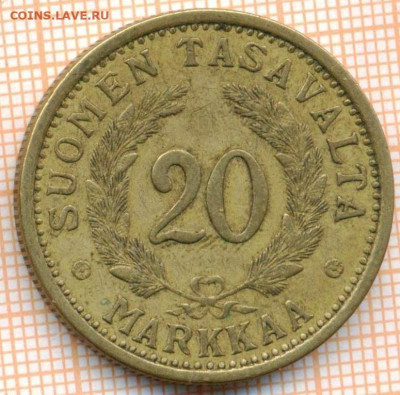 Финляндия 20 марок 1934 г., до 21.06.2024 г. в 22.00 по Моск - Финляндия 20 марок 1934 845