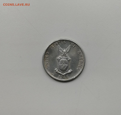 Филиппины 20 центов 1944 до 19.06.2024 22-00 по мск - филип 2