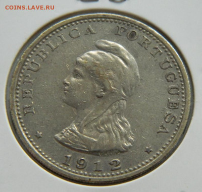 Португальская Индия 1 рупия 1912 года. - DSCN8774.JPG