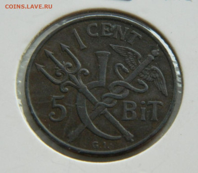 Датская Вест-Индия 1 цент 1905 года. - DSCN8778.JPG