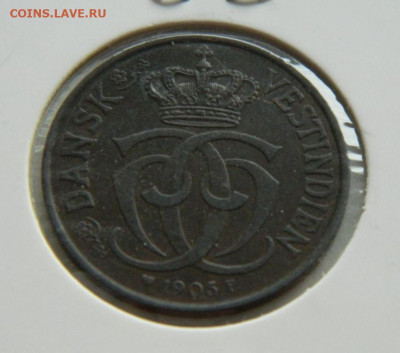 Датская Вест-Индия 1 цент 1905 года. - DSCN8780.JPG