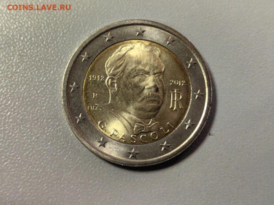 2евро Италия 2012 Джованни Пасколи, до 23.06 - 2012 Италия Пасколи -1