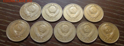 50 копеек 1980-88 (9 шт) года подряд блеск до 23.06, 22.00 - 50 коп 1980-1988 (№2)_2 блеск.JPG