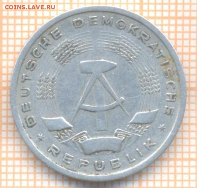 ГДР 1 марка 1956 г., до  23.06.2024 г. в 22.00 по Москве - ГДР 1 марка 1956 931а
