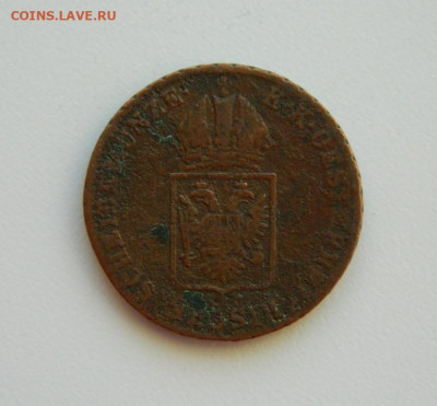 Австрия 1 крейцер 1816 г. до 20.06.24 - DSCN9991.JPG