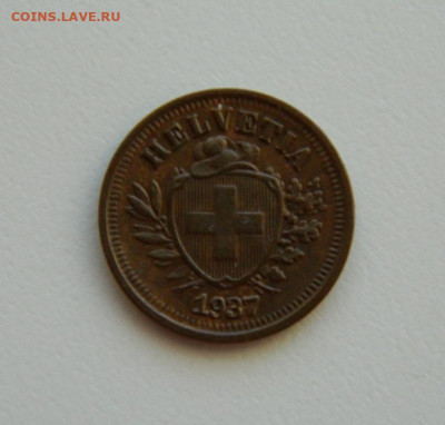 Швейцария 1 раппен 1937 г. до 20.06.24 - DSCN0051.JPG