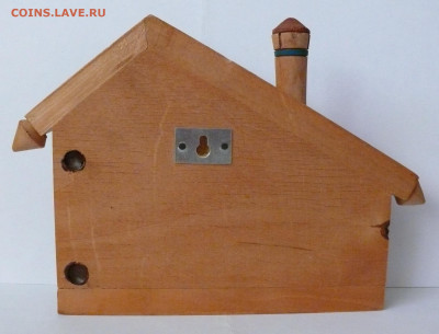 Градусник комнатный сувенирный "Избушка" дерево. Винтаж - P1820465.JPG