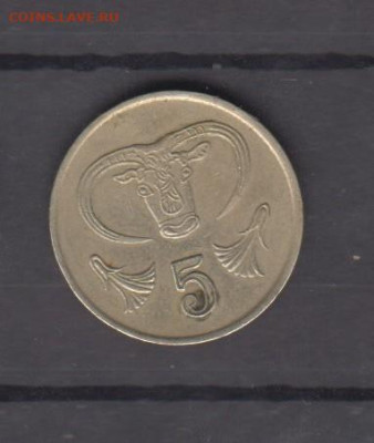 Кипр 1988 5 центов до 24 06 - 191