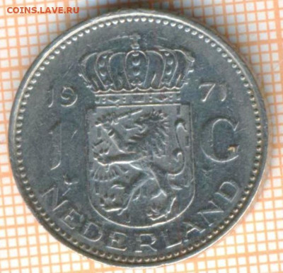 Нидерланды 1 гульден 1971 г., до 25.06.2024 г. в 22.00 по Мо - Нидерланды 1 гульден 1971 1002