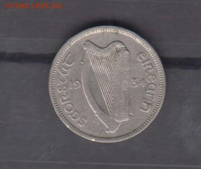 ИРландия 1934 6 пенсов до 25 06 - 27а